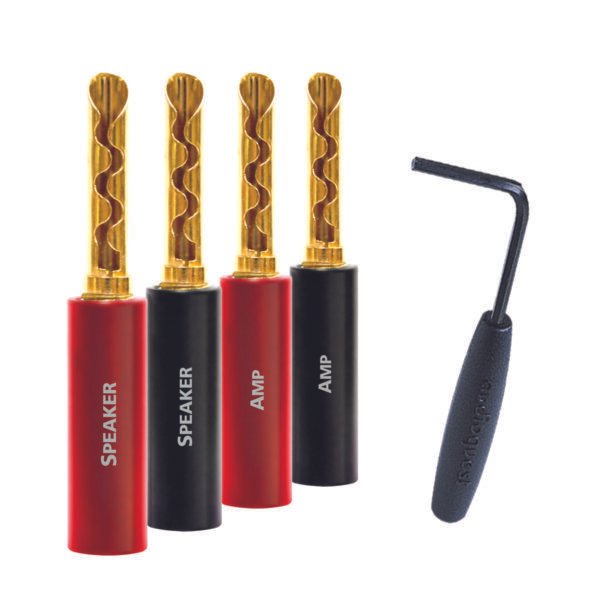 SureGrip® 100 Banana 香蕉型冷焊插頭