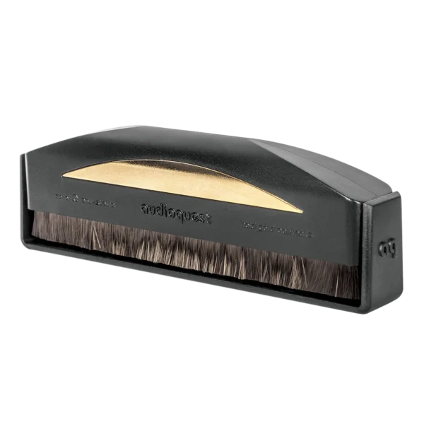Gold Anti-Static Record Brush